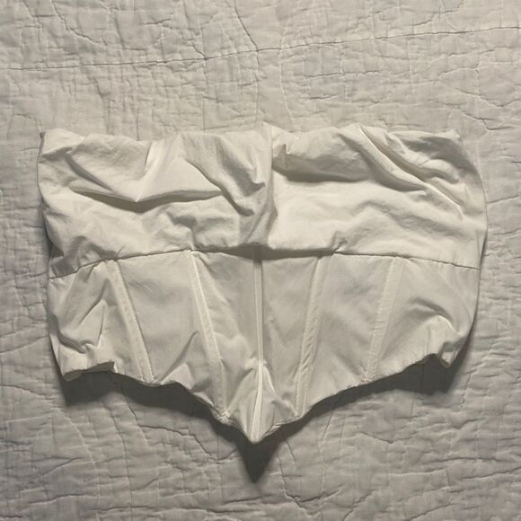 Princess Polly White Bustier Style Top size 10 - Picture 1 of 7